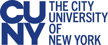 CUNY Logo with Name Right Blue RGB web